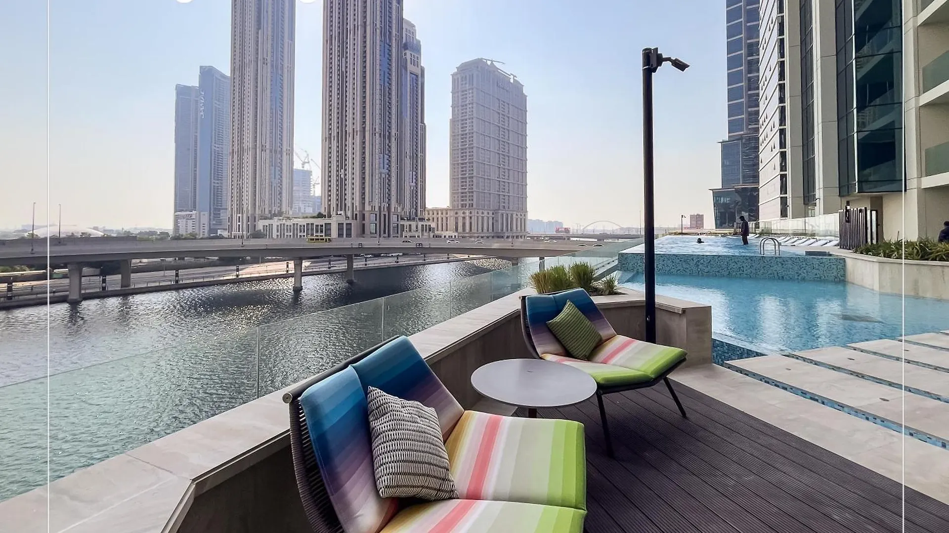 Apartment Modern 2Br Missoni Design Canal-Side Elegance Dubai United Arab Emirates